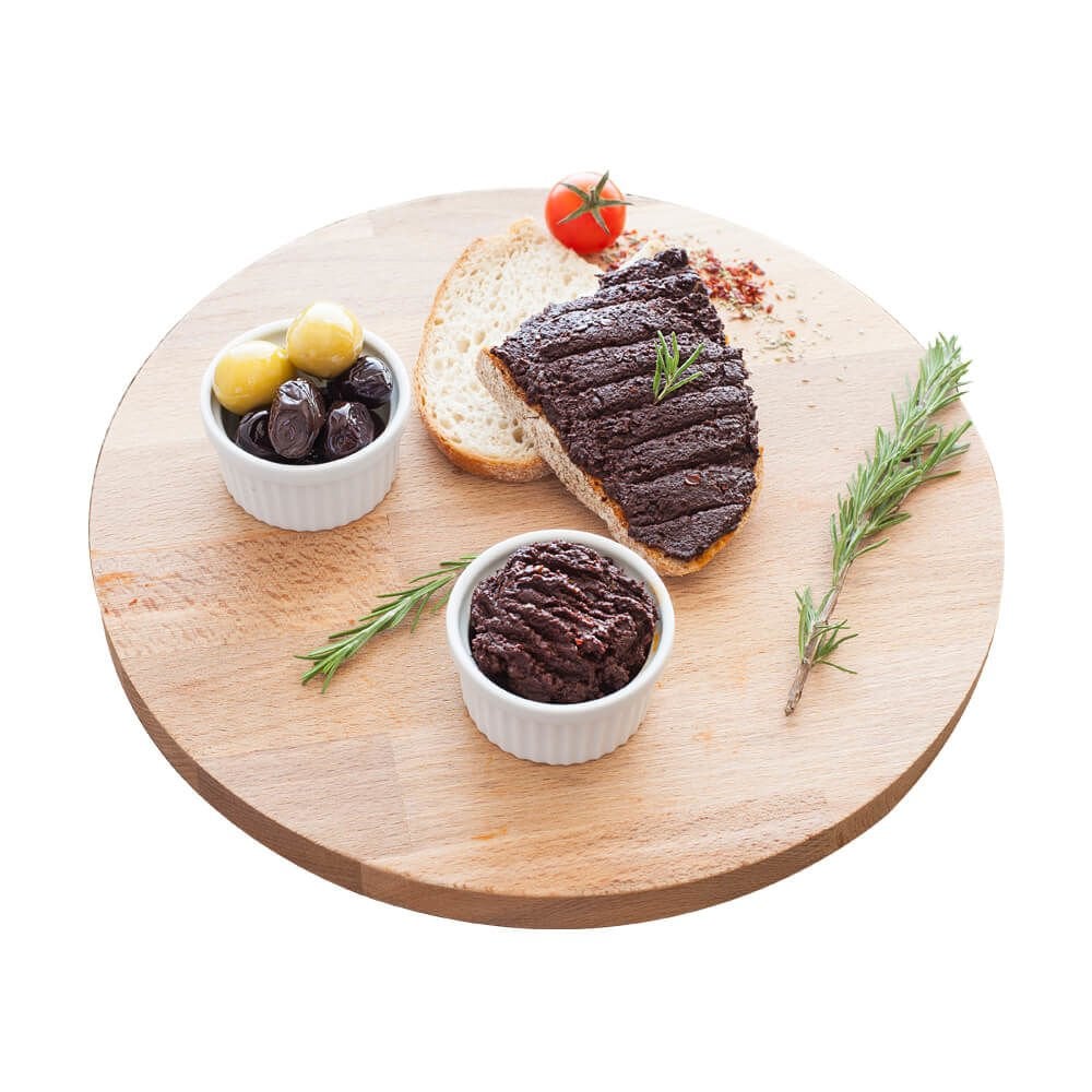 TEKSEN Siyah Ezme Zeytin Cam Kavanoz-350G