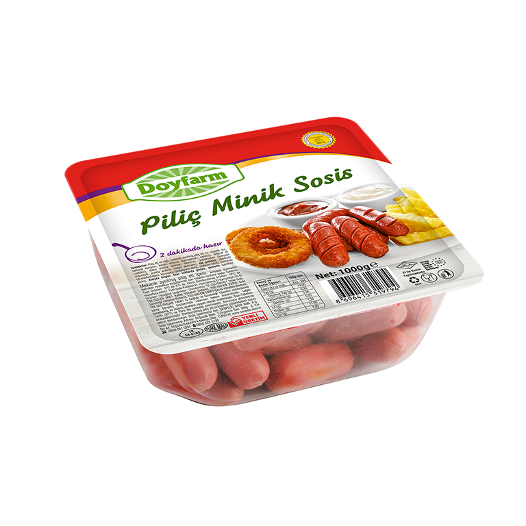 Piliç Minik Sosis 1000gr