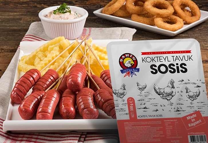 Şahin Kokteyl Tavuk Sosis 350 G