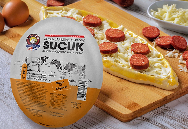 Sarımsaksız Çemensiz Sucuk (180 G)